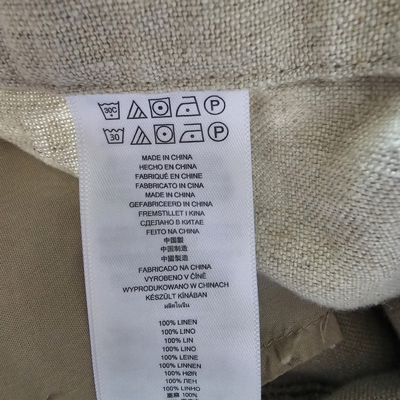 Michael Kors Beige Linen Pants - Picture 5 of 8